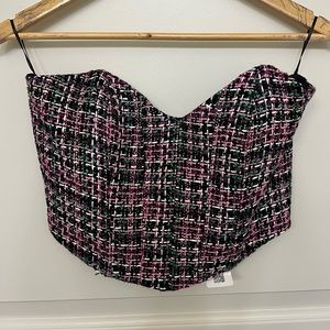 Zara strapeless top! NWT